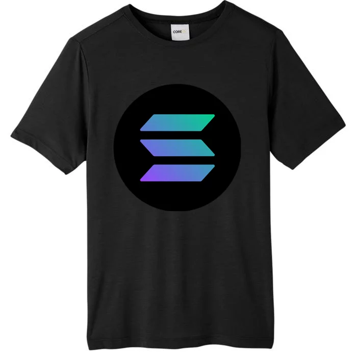 Solana Crypto Currency ChromaSoft Performance T-Shirt