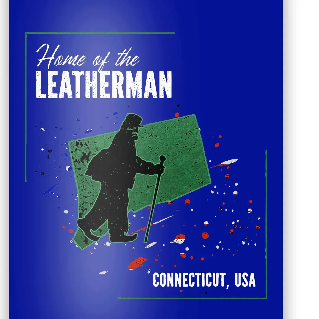 Supernatural Connecticut Cryptid Home Of The Leatherman Poster