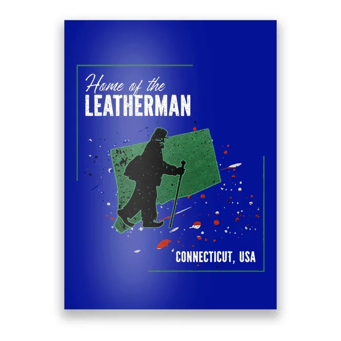 Supernatural Connecticut Cryptid Home Of The Leatherman Poster