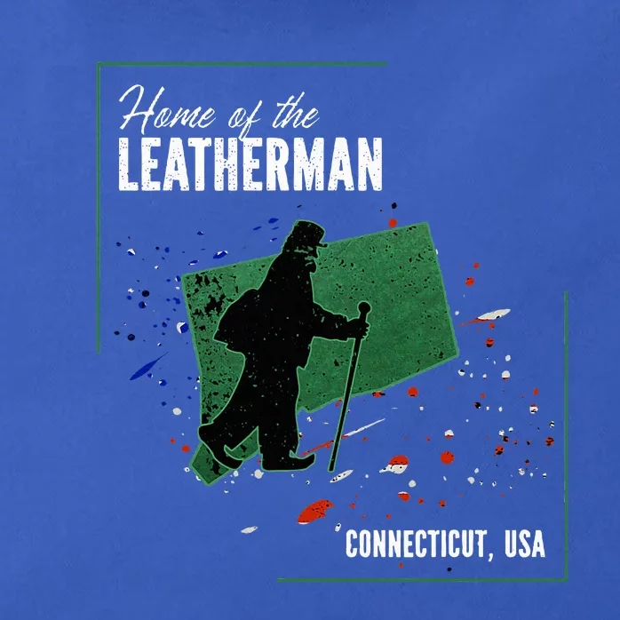 Supernatural Connecticut Cryptid Home Of The Leatherman Zip Tote Bag