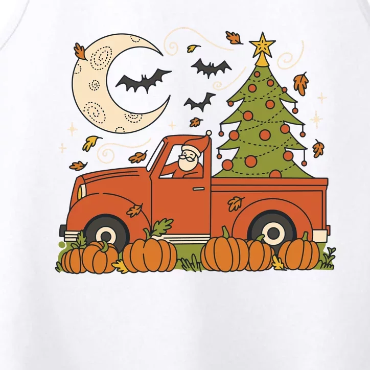 Santa Claus Christmas Holiday Truck Performance Tank