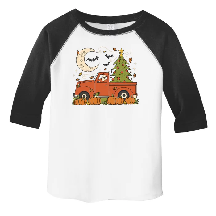 Santa Claus Christmas Holiday Truck Toddler Fine Jersey T-Shirt