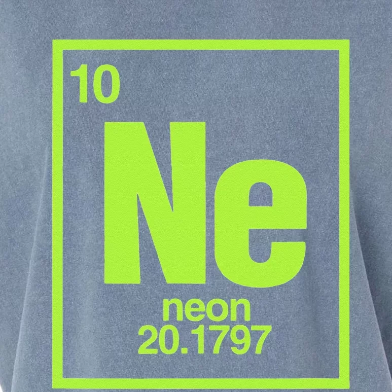 Science Chemistry Chemical Elements Ne Neon Garment-Dyed Women's Muscle Tee