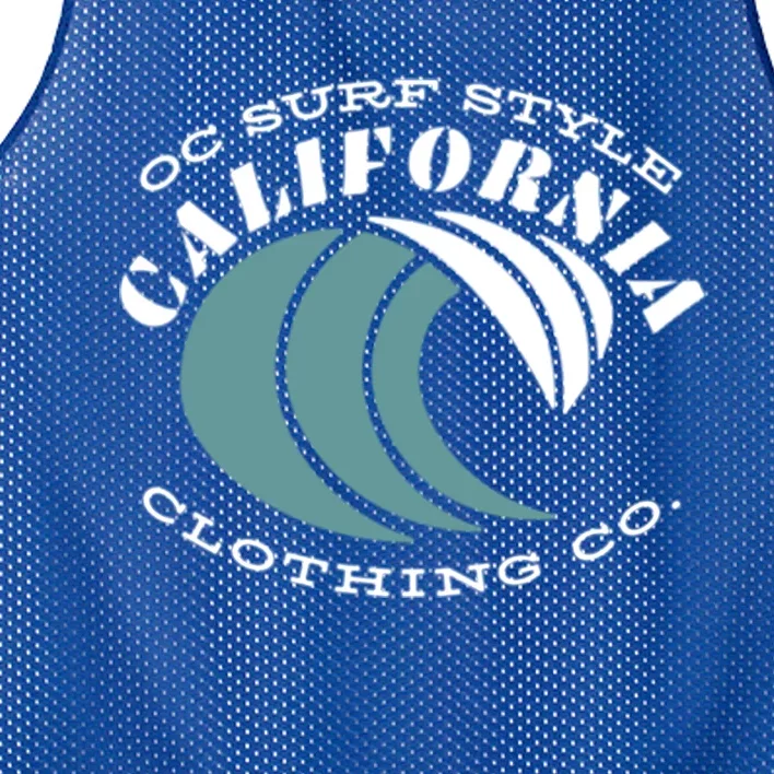 Santa Cruz California Sunset Circle Gift Mesh Reversible Basketball Jersey Tank