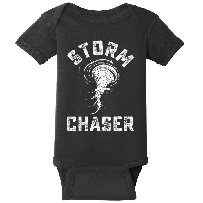 Storm Chaser Costume Tornado Twister Chasers Gift Baby Bodysuit