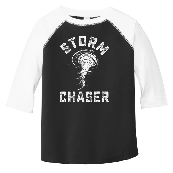 Storm Chaser Costume Tornado Twister Chasers Gift Toddler Fine Jersey T-Shirt