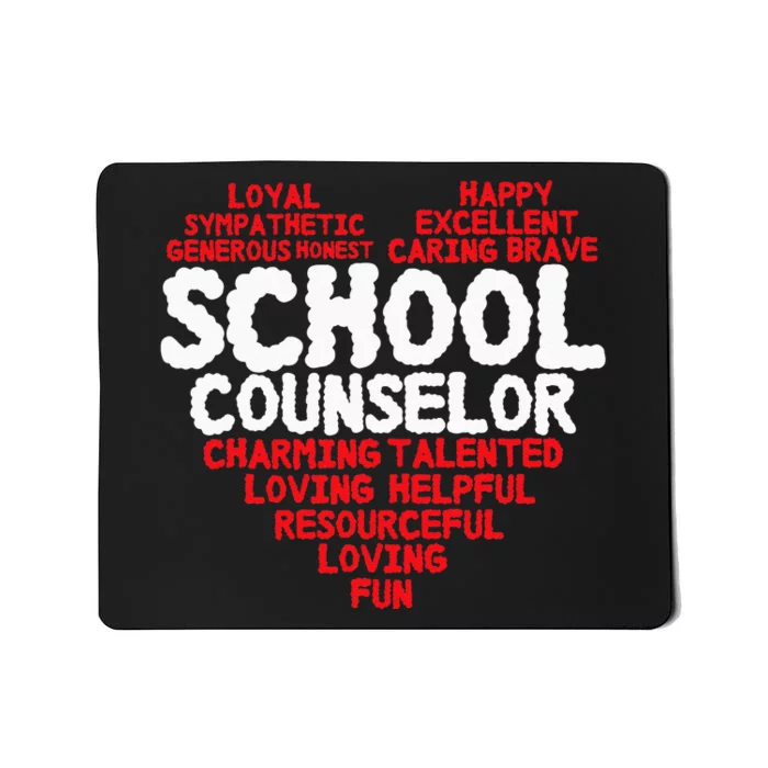 School Counselor Counsling Guidance Counselor Mousepad