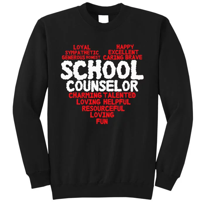 School Counselor Counsling Guidance Counselor Tall Sweatshirt