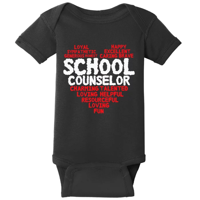 School Counselor Counsling Guidance Counselor Baby Bodysuit