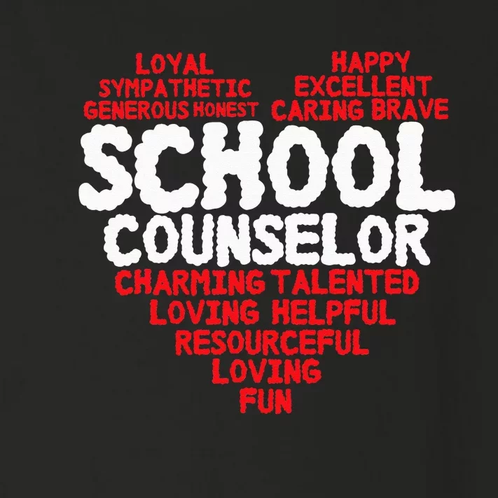 School Counselor Counsling Guidance Counselor Toddler Long Sleeve Shirt