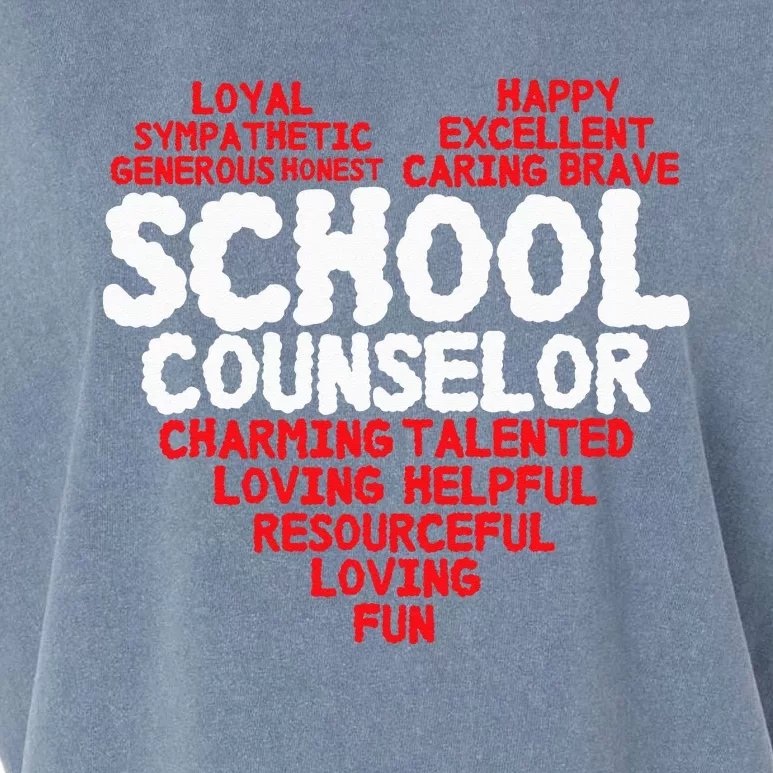 School Counselor Counsling Guidance Counselor Garment-Dyed Women's Muscle Tee