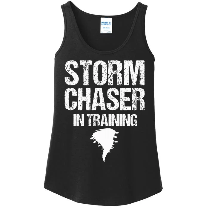 Storm Chaser Chasing Weather Hurricane Tornado Twister Gift Ladies Essential Tank