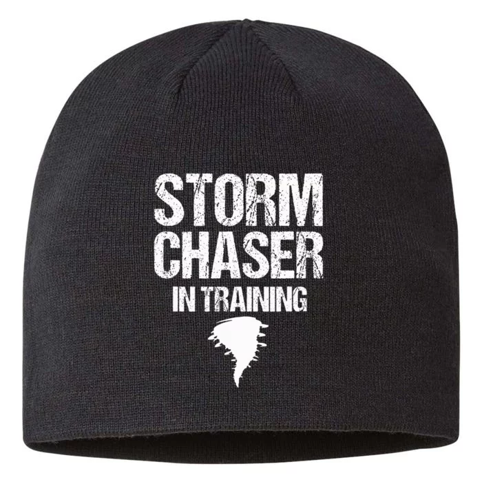 Storm Chaser Chasing Weather Hurricane Tornado Twister Gift 8 1/2in Sustainable Knit Beanie