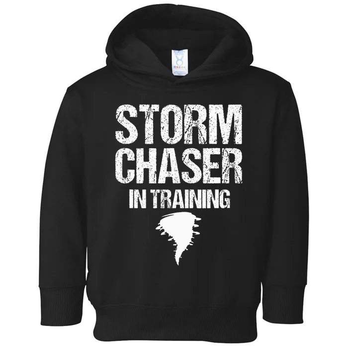 Storm Chaser Chasing Weather Hurricane Tornado Twister Gift Toddler Hoodie