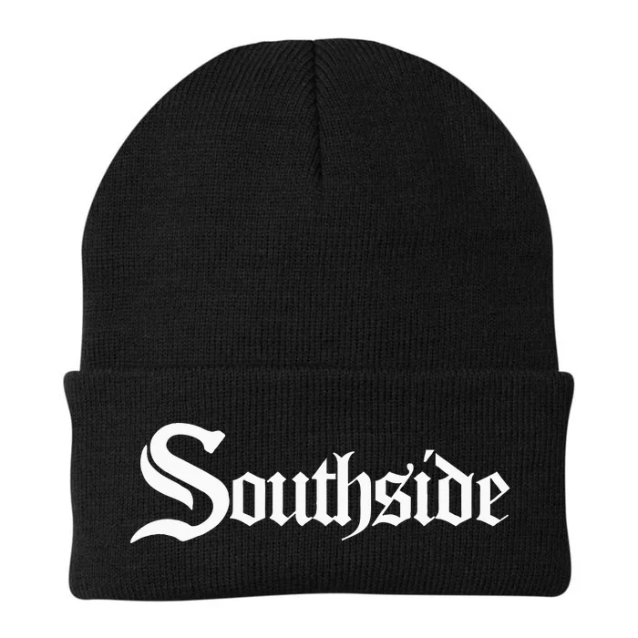 Southside Chi City Chicago Knit Cap Winter Beanie