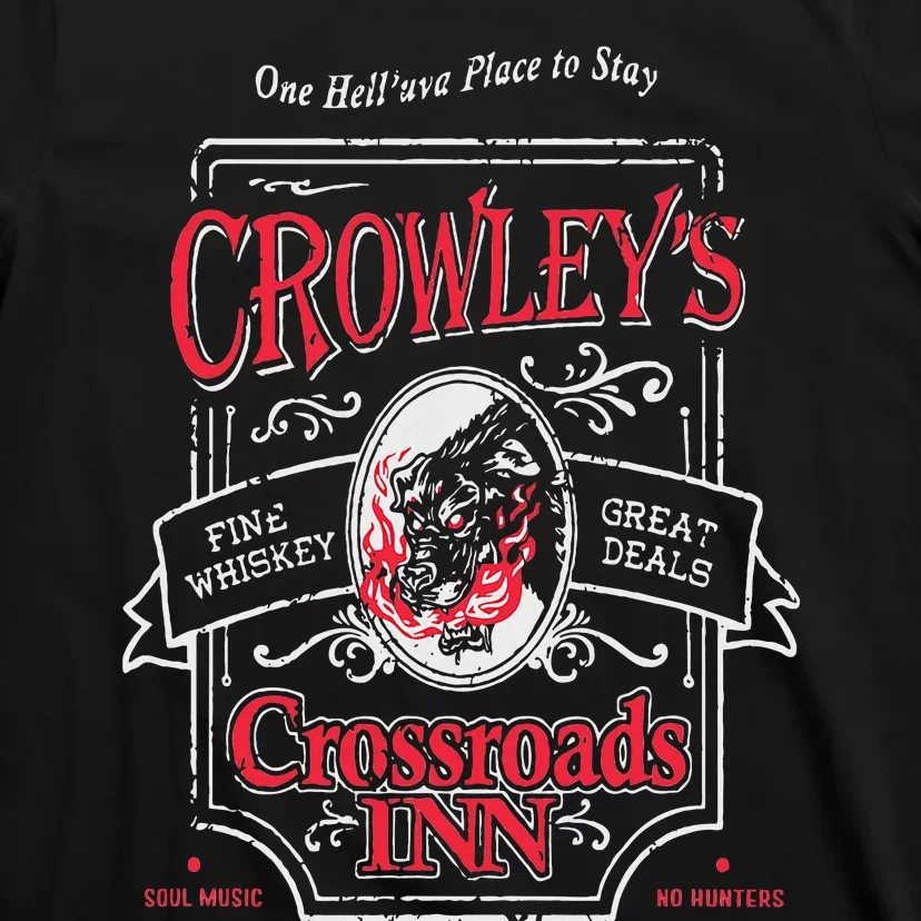 Supernatural CrowleyS Crossroads Inn T-Shirt