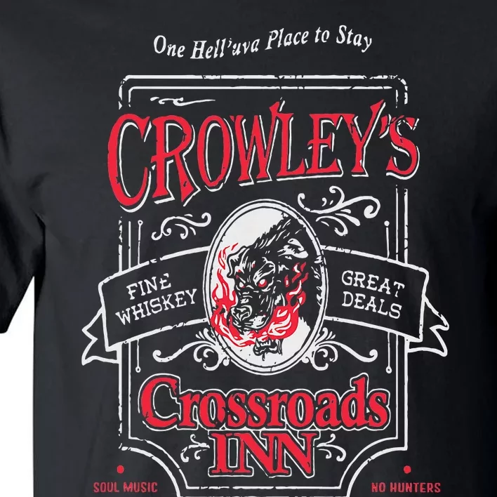 Supernatural CrowleyS Crossroads Inn Tall T-Shirt