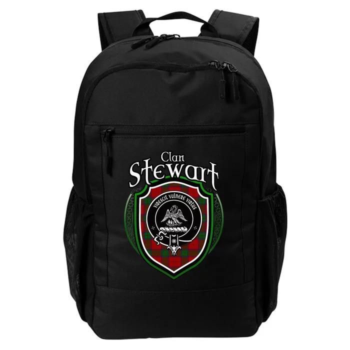 Stewart Clan Crest Scottish Clan Stewart Family Badge Daily Commute Backpack