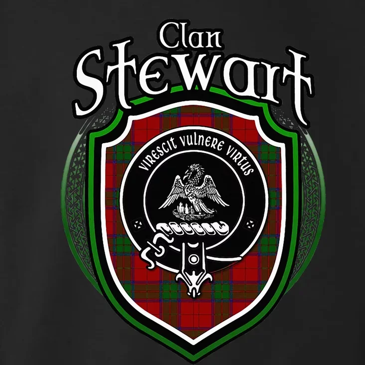 Stewart Clan Crest Scottish Clan Stewart Family Badge Toddler Hoodie