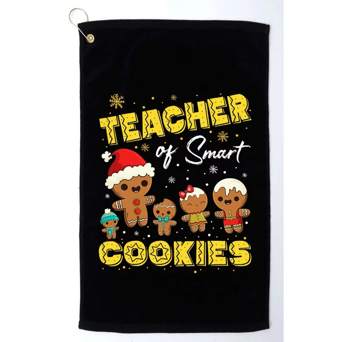 Smart Cookies Christmas Teacher Gift Platinum Collection Golf Towel