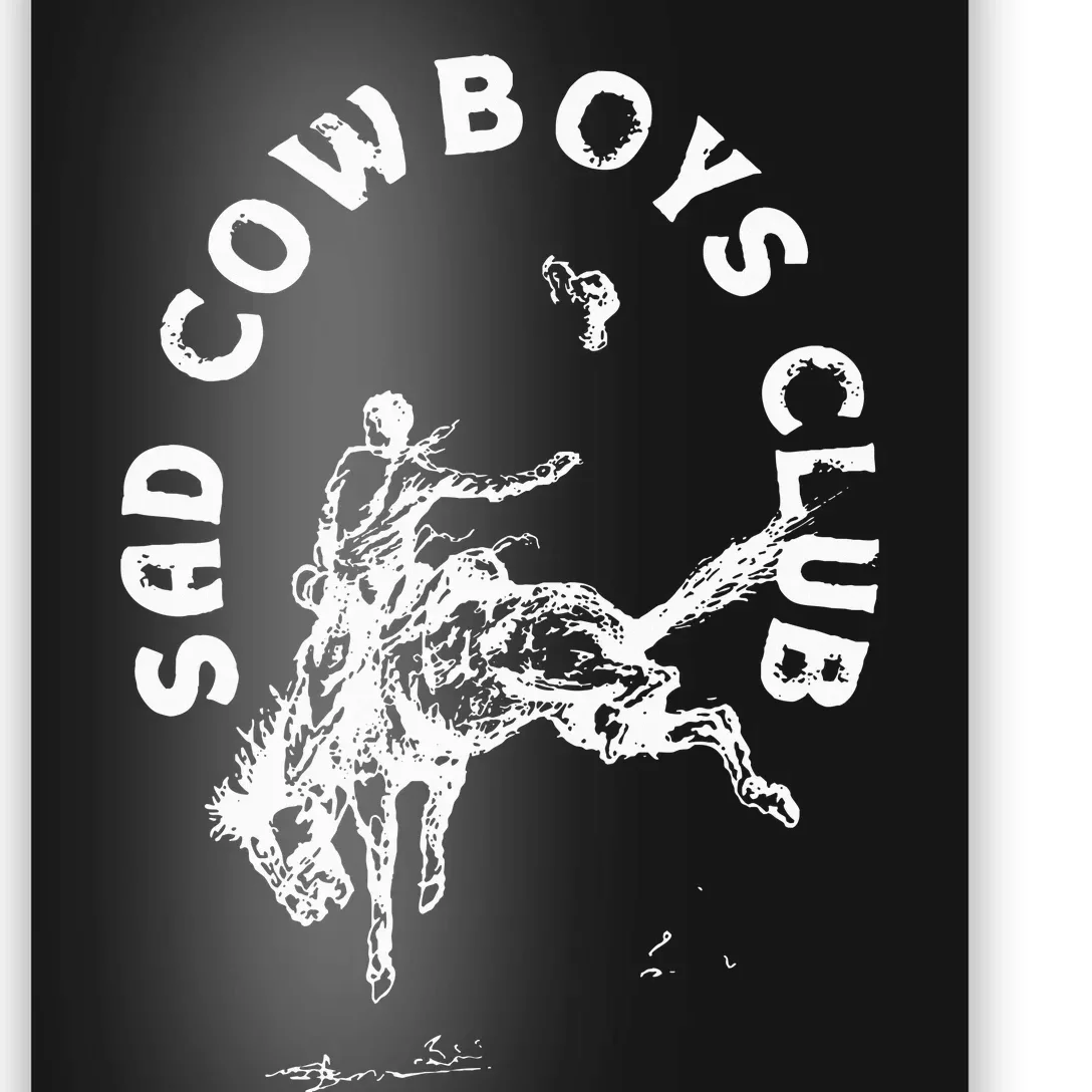 Sad Cowboy Club Poster