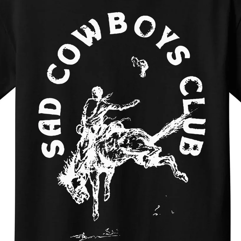 Sad Cowboy Club Kids T-Shirt