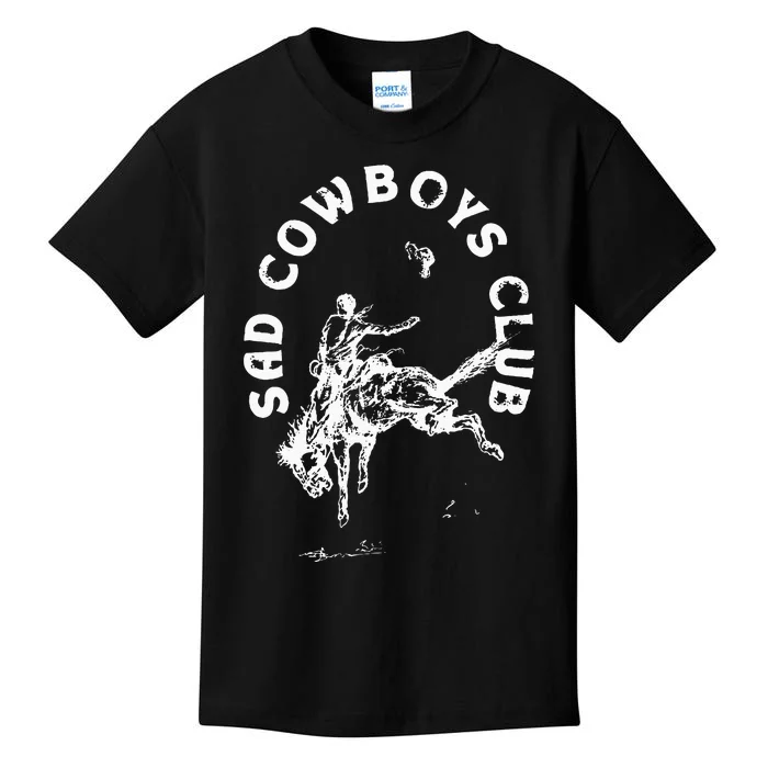 Sad Cowboy Club Kids T-Shirt