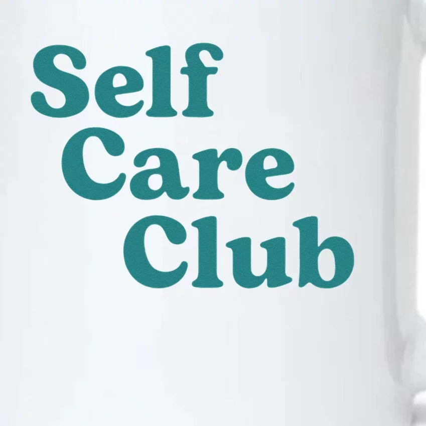 Self Care Club Inspiring Aesthetic Self Love Black Color Changing Mug