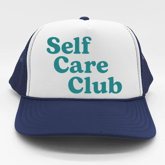 Self Care Club Inspiring Aesthetic Self Love Trucker Hat