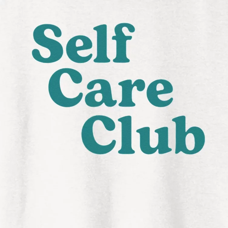 Self Care Club Inspiring Aesthetic Self Love Women's Crop Top Tee