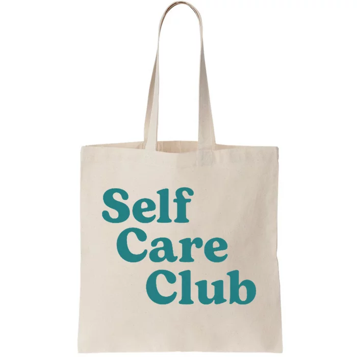 Self Care Club Inspiring Aesthetic Self Love Tote Bag