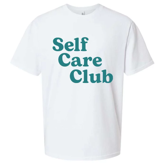 Self Care Club Inspiring Aesthetic Self Love Sueded Cloud Jersey T-Shirt