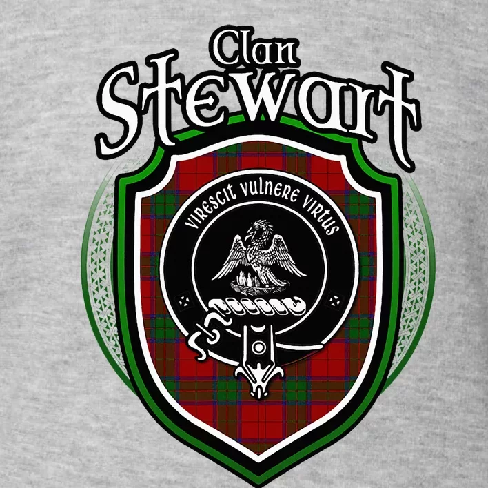 Stewart Clan Crest Scottish Clan Stewart Family Badge Toddler Sweatshirt