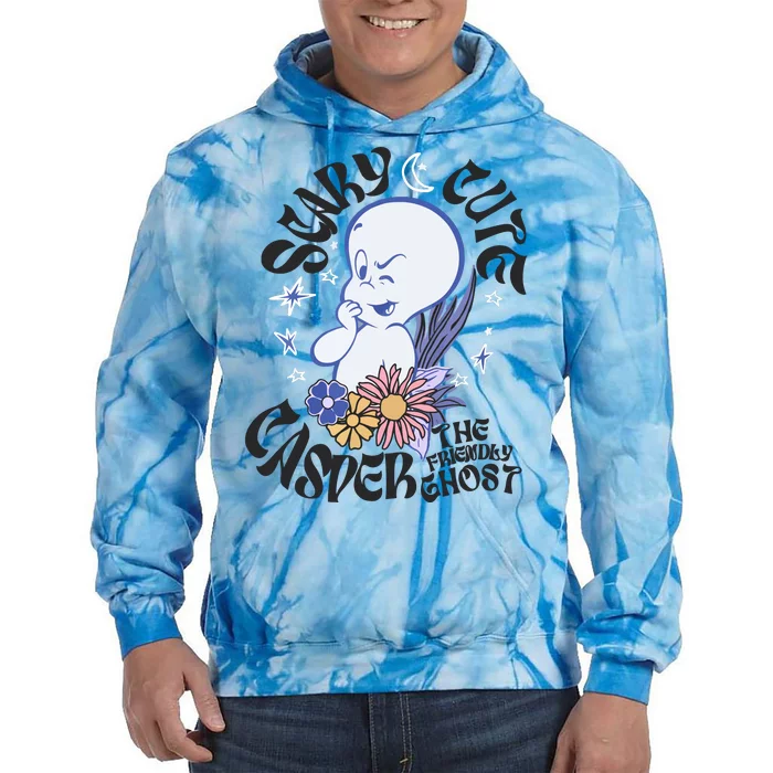 Scary Cure Casper The Friendly Ghost Tie Dye Hoodie