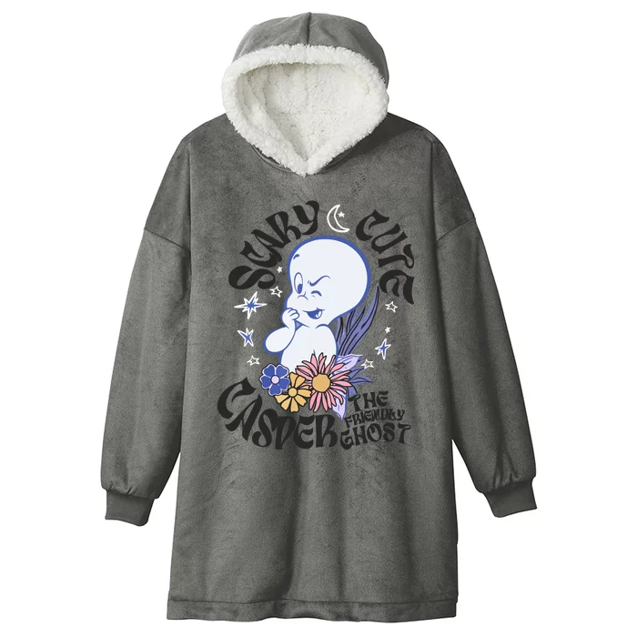 Scary Cure Casper The Friendly Ghost Hooded Wearable Blanket