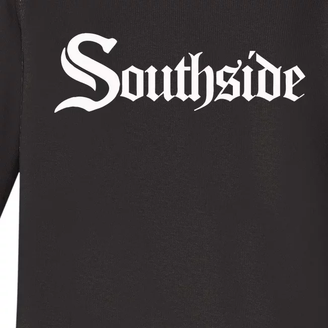 SOUTHSIDE Chi City Chicago Baby Long Sleeve Bodysuit