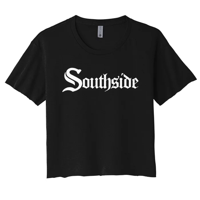 SOUTHSIDE Chi City Chicago Women's Crop Top Tee