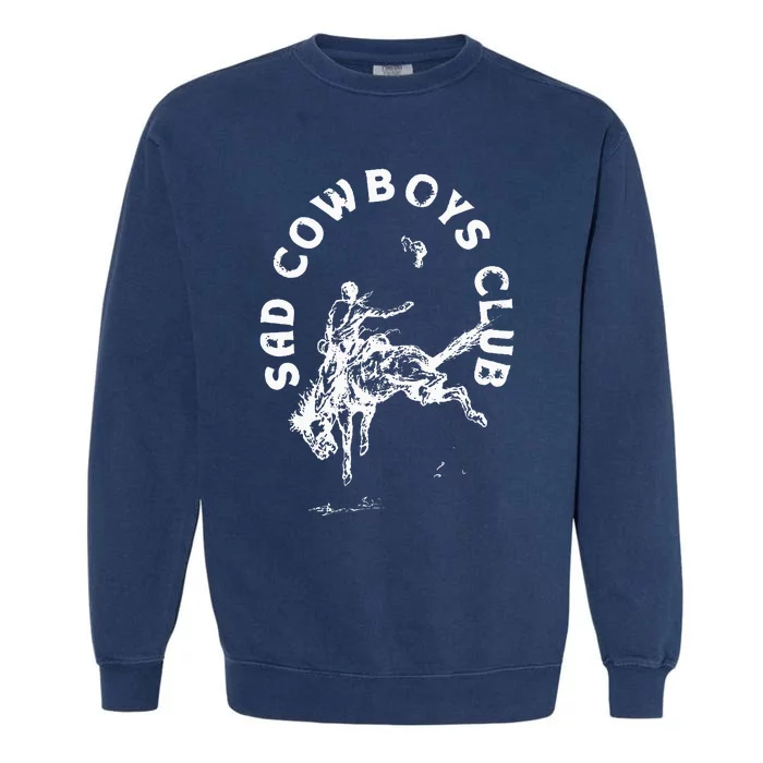 Sad Cowboy Club Garment-Dyed Sweatshirt