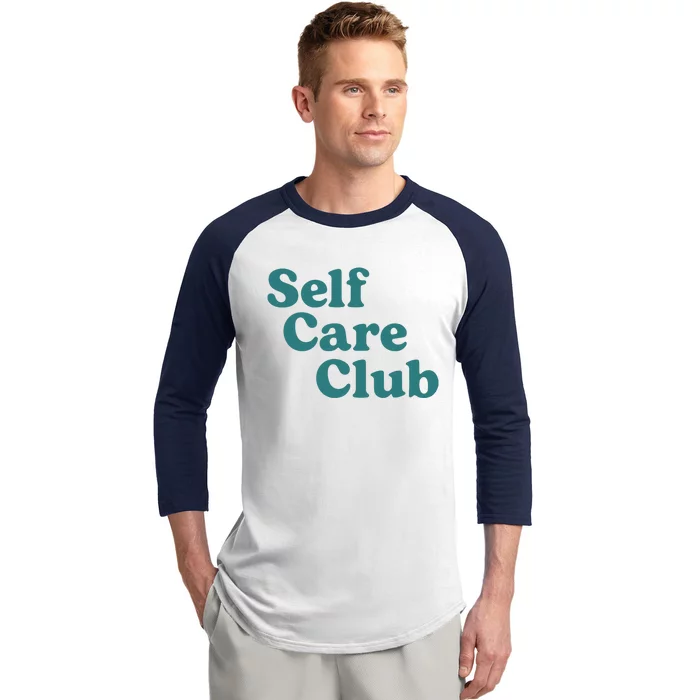 Self Care Club Inspiring Aesthetic Self Love Hoodie Baseball Sleeve Shirt