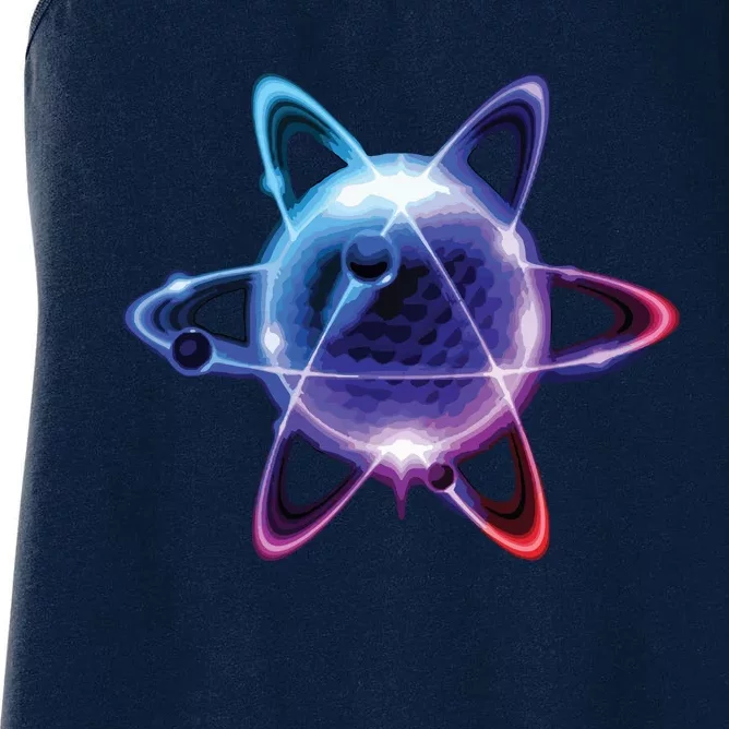 Science Chemistry Chemist Atom Shirts Physics Women's Racerback Tank