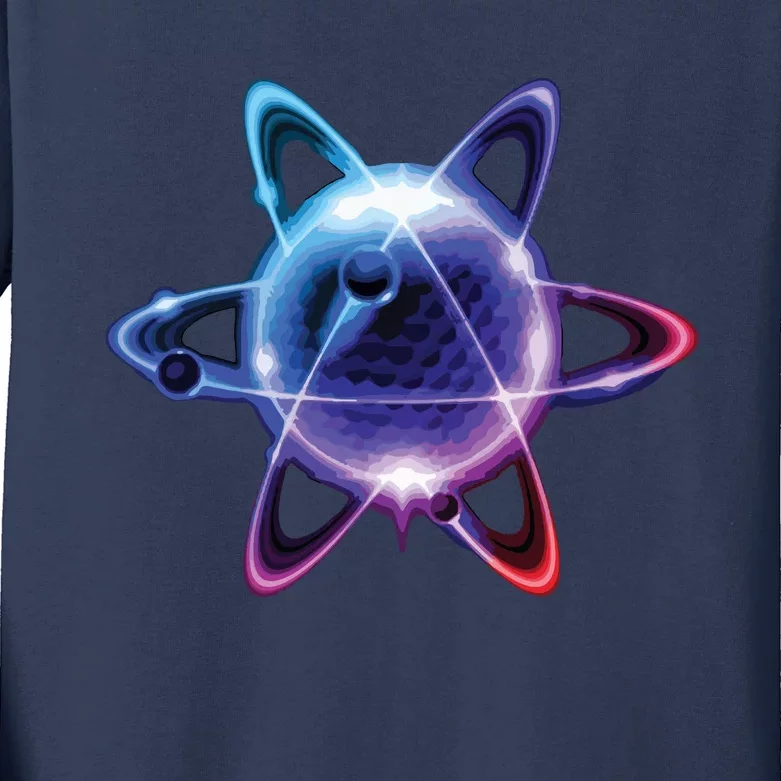 Science Chemistry Chemist Atom Shirts Physics Kids Long Sleeve Shirt