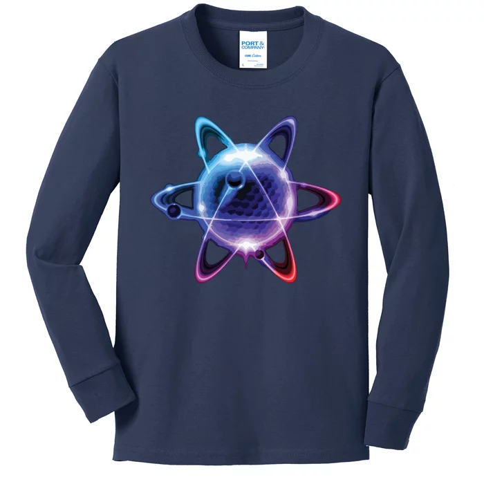 Science Chemistry Chemist Atom Shirts Physics Kids Long Sleeve Shirt