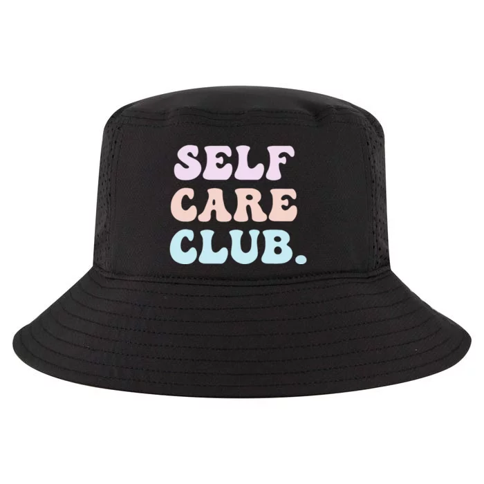 Self Care Club Mental Health Pastel Bubble Positive Cute Hoodie Cool Comfort Performance Bucket Hat