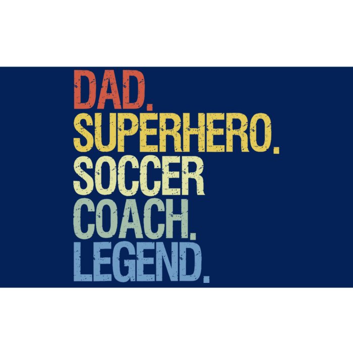 Soccer Coach Dad Bumper Sticker