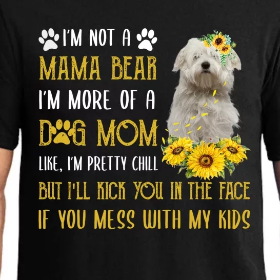 Sunflower Coton De Tulear Mom Mothers Day Dog Mom Gift Pajama Set