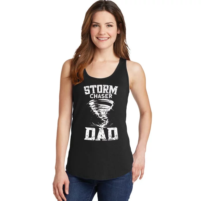 Storm Chaser Dad Ladies Essential Tank