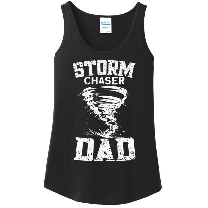 Storm Chaser Dad Ladies Essential Tank