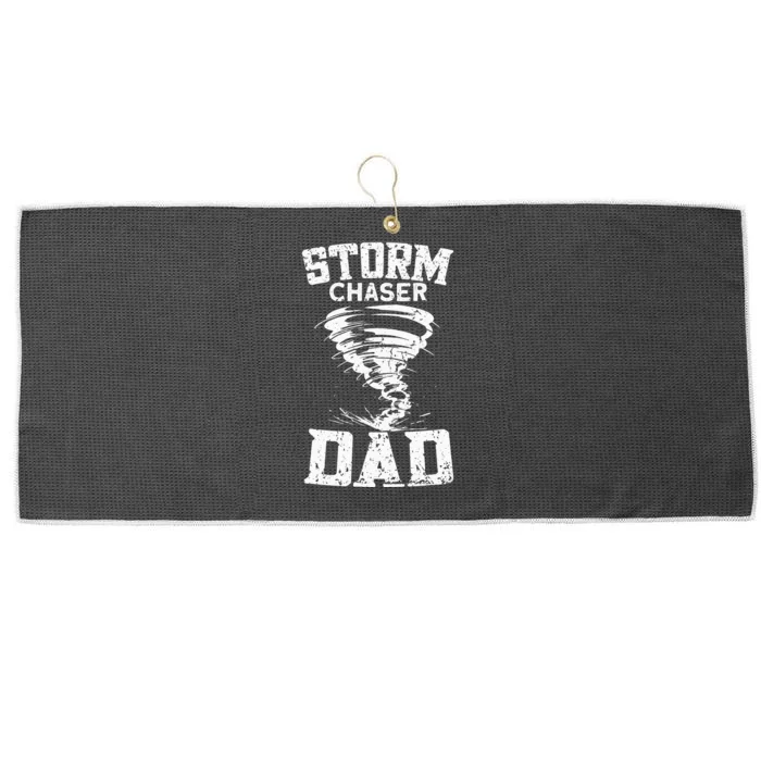 Storm Chaser Dad Large Microfiber Waffle Golf Towel