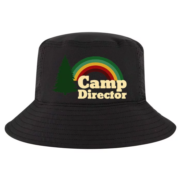 Summer Camp Director Counselor Camper Rainbow Pine Tree Cool Comfort Performance Bucket Hat