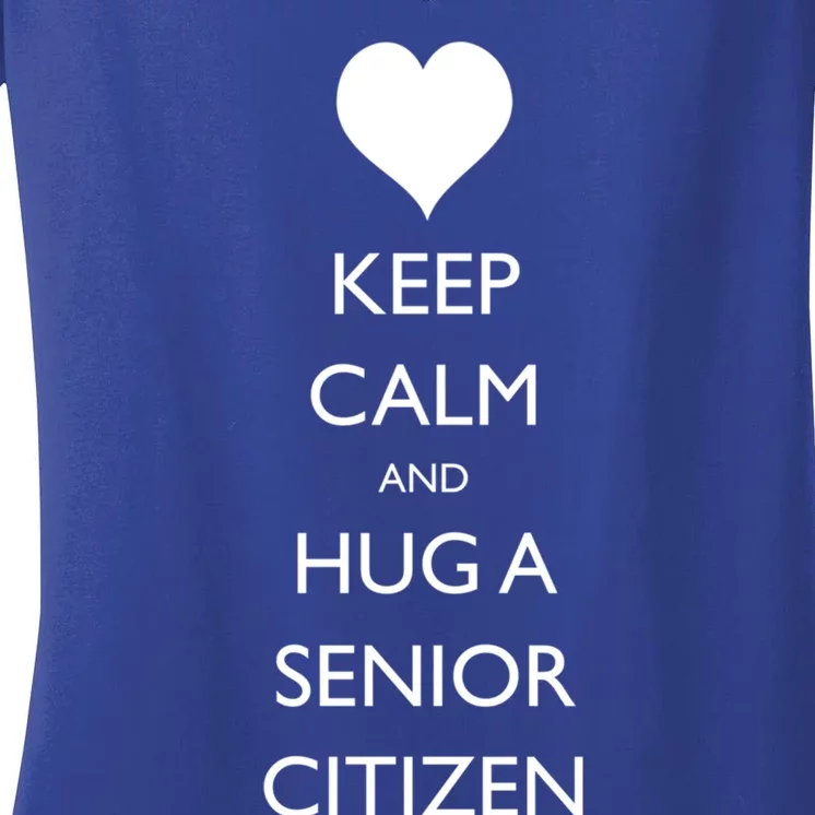 Senior Citizens Day Grandparents Senior Citizen Cute Gift Women's V-Neck T-Shirt